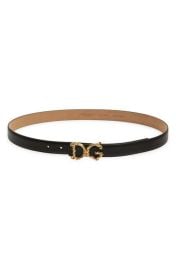 Dolce&Gabbana DG Baroque Buckle Leather Belt at Nordstrom