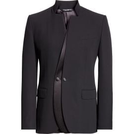 Dolce&Gabbana Double Breasted Wool & Silk Blend Gabardine Jacket at Nordstrom