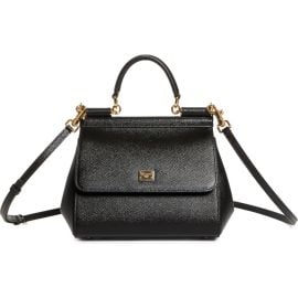 Dolce&Gabbana Medium Sicily Leather Top Handle Bag at Nordstrom