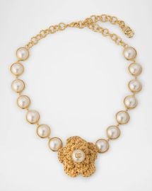 Dolce Gabbana Bijoux Flower Necklace at Neiman Marcus