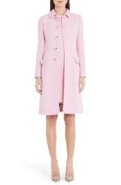 Dolce Gabbana Floral Button Coat at Nordstrom