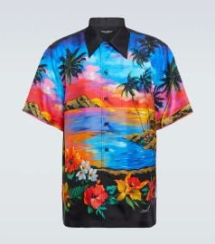 Dolce Gabbana Hawaiian print Shirt at Mytheresa