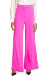 Dolce Gabbana High Waist Jersey Flare Leg Pants at Nordstrom