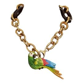 Dolce Gabbana Parrots Pendant Necklace at Vestiaire Collective