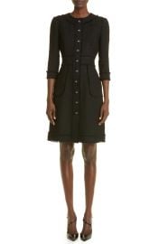 Dolce Gabbana Raschel Tweed Shirtdress at Nordstrom