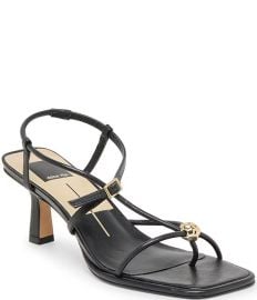 Dolce Vita Mylee Leather Strappy Metallic Hardware Dress Sandals at Dillards