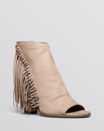 Dolce Vita Open Toe Booties - Noralee Fringe at Bloomingdales