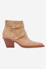Dolce Vita Ronnie Western Boot in Camel Suede at Amazon