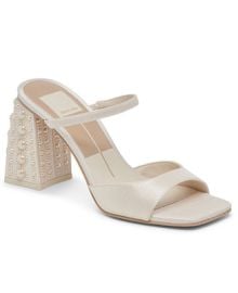 Dolce Vita Womens Jemmy Embellished Block-Heel Dress Sandals - Macys at Macys