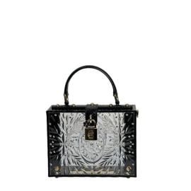 Dolce amp Gabbana Bags Dolce Gabbana Sicily Clear Plexiglass Cinderella Clutch Poshmark at Poshmark