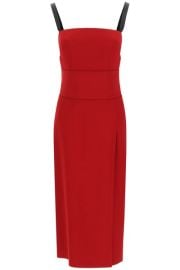 WornOnTV: Sara’s red dress with black strap on The Chase | Sara Haines ...