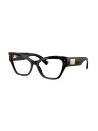 Dolce amp Gabbana Eyewear cat-eye Glasses Black at Farfetch