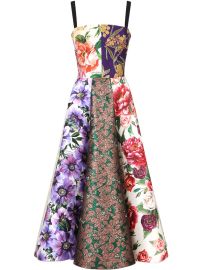 Dolce amp Gabbana Patchwork jacquard-woven Dress - at Farfetch