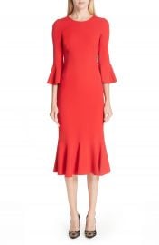 Dolce amp Gabbana Ruffle Hem Dress   Nordstrom at Nordstrom