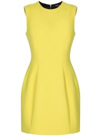 Dolce amp Gabbana Sleeveless Wool Mini Dress - at Farfetch