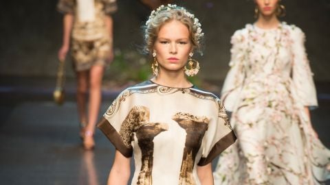 Dolce amp Gabbana Spring 2014 Ready-to-Wear Collection Vogue at Vogue