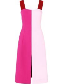 Dolce amp Gabbana colour-block slit-detail Dress - at Farfetch