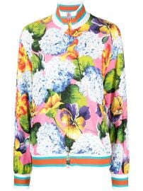 Dolce amp Gabbana floral-print Bomber Jacket - at Farfetch