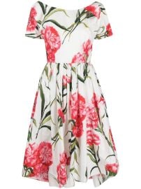 Dolce amp Gabbana floral-print Cotton Dress - at Farfetch