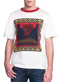 Dolce and Gabbana - Volcano Print Cotton Tee at Saks Fifth Avenue