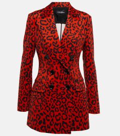 Dolce and Gabbana Double breasted blazer at Mytheresa