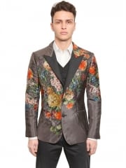 Dolce and Gabbana Floral Jacket at Luisaviaroma