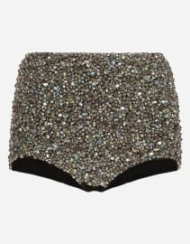 Dolce and Gabbana Sequin Shorts at Dolce and Gabbana