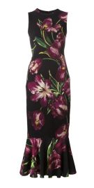 Dolce and Gabbana Tulip Print Dress at Net a Porter