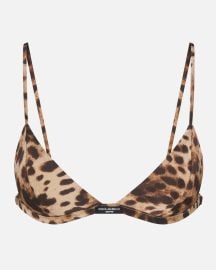 Dolce and Gabbana x Skims Silk Triangle Bralette at Neiman Marcus