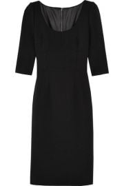 Dolce and GabbanaandnbspandnbspStretch-wool dress at Net A Porter