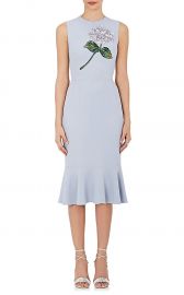 Dolce gabbana Embellished Crepe Sheath Dress at Barneys