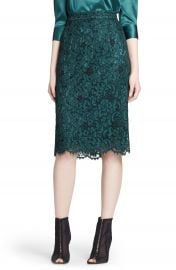 DolceandGabbana Lace Pencil Skirt at Nordstrom