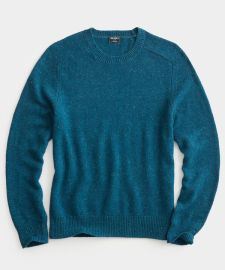 Donegal Crewneck Sweater in Cornflower - at Todd Snyder