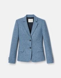 Donegal Tweed Button Fitted Blazer Lafayette 148 New York at Lafayette 148 New York