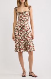 Donielle Cowl Neck Silk Dress at Nordstrom