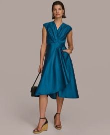 Donna Karan A Line Wrap Dress at Macys