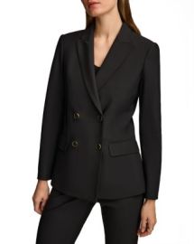 Donna Karan New York Essentials Double Breasted Blazer Bloomingdales at Bloomingdales