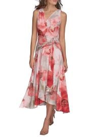 Donna Karan New York Floral Midi Dress at Nordstrom