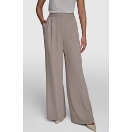 Donna Karan New York Pinstripe Wide Leg Pants at Nordstrom