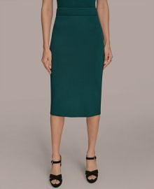 Donna Karan New York Womens Sweater-Knit Pencil Skirt - Macys at Macys