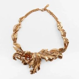 Donna Karan Printed Faux Wrap Dress at Zara