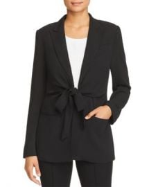 Donna Karan Tie-Front Jacket Women - Bloomingdale s at Bloomingdales