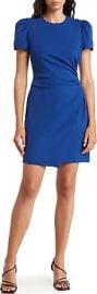 Donna Morgan Asymmetric Short Sleeve Dress at Nordstrom Rack