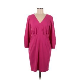 Donna Morgan Long Sleeve V Neck Dress at Walmart