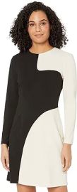 Donna Morgan Women39s Color Block Long Sleeve Mini Dress at Womens Clothing store at Amazon