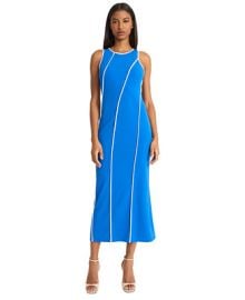 Donna Morgan Womens Piped-Seam Sleeveless Bodycon Dress - Macys at Macys