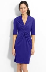 Donna Ricco Twist Front Dress at Nordstrom