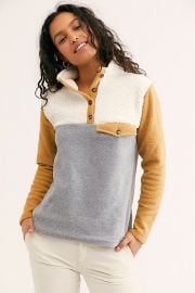 Donni Tri Fleece Pullover at Free People