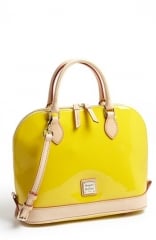 Dooney andamp Bourke Patent Leather Satchel at Nordstrom