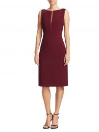 Doreen Ladder Front Sheath Dress by Elie Tahari at Lord & Taylor